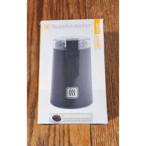 Toastmaster Coffee Bean Grinder Electric Model TM 101 CG Black NEW